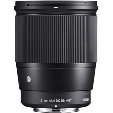 【光学美品】SIGMA 16mm F1.4 DC DN プロテクター付き SIGMA 16mm F1.4 DC DN/マイクロフォーサーズ プロテクター付 SIGMA