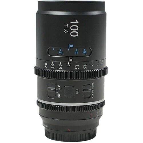Sirui Astra Series AF 100mm T1.8 1.33x Full Frame Blue Flares Anamorphic Sony E Mount Lens
