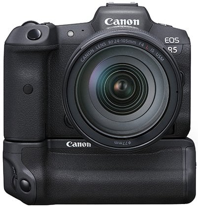 Canon EOS R5 RF 24-105mm f/4L + BG-R10 Grip