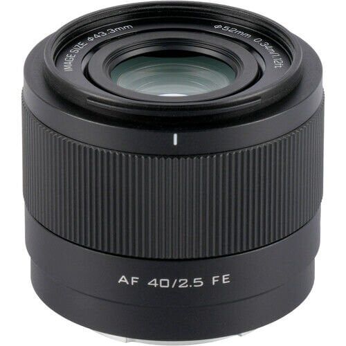 VILTROX AF 40mm F2.5 E-Mount レンズ Viltrox AF 40mm F2.5 Air FE Sony E Mount Full Frame Lens Fiyatı ve