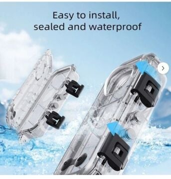 Oem Mark Insta 360 X4 Uyumlu Su Geçirmez Kılıf