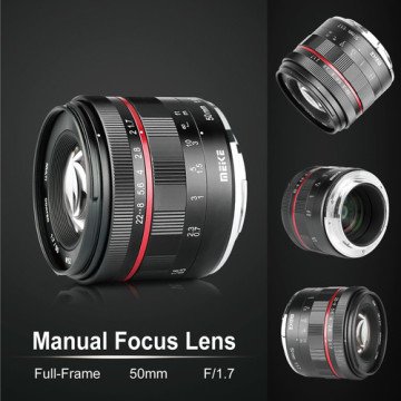 Meike MK-50mm f/1.7 Lens (Canon RF)