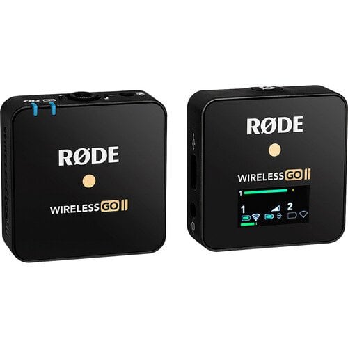 Rode Wireless GO II Single Kablosuz Mikrofon (Black)