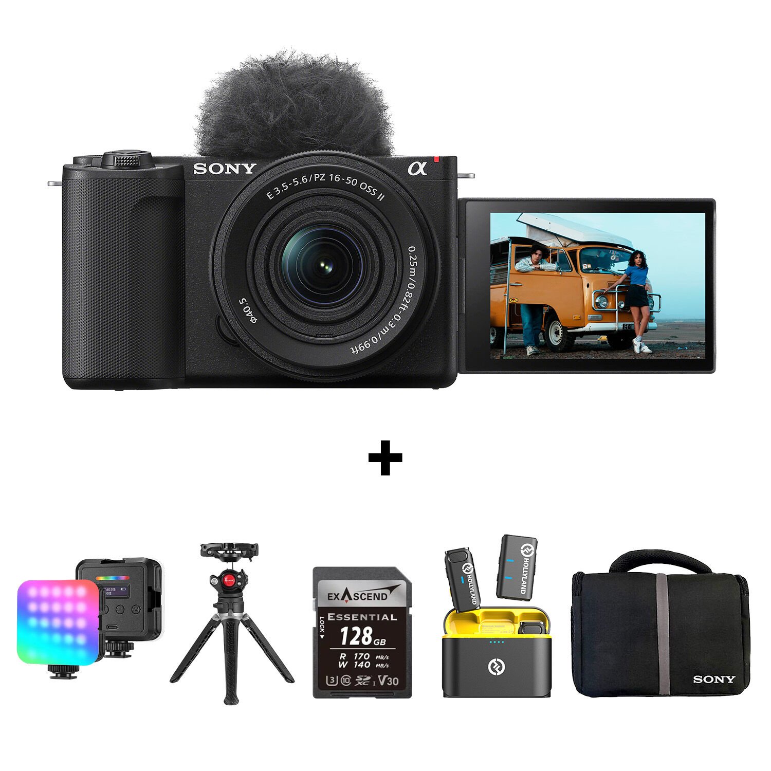 Sony ZV-E10セット SONY Vlog用カメラ ZV-E10 ミラーレス一眼 ダブルズームレンズキット