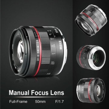 Meike MK-50mm f/1.7 Lens (Fujifilm X)