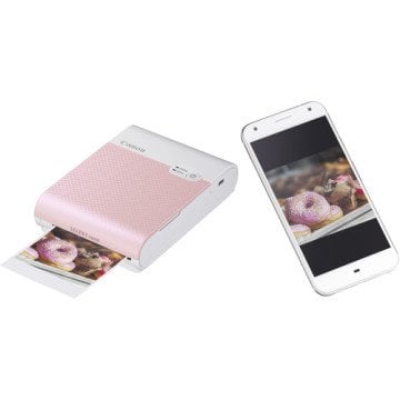 Canon SELPHY Square QX10 Compact Photo Printer (Pink)