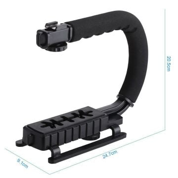GDX URG-01 U C Şekilli Rig - Fotoğraf Makinesi ve Video Kamera Tutucu