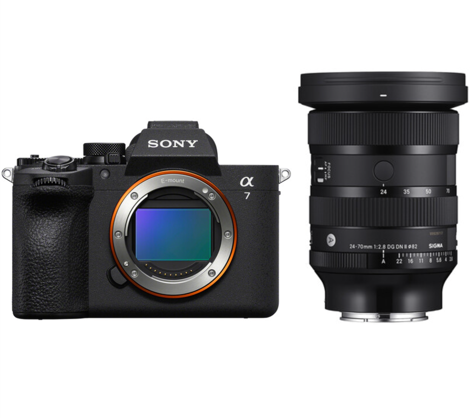 Sony A7 V Body + Sigma 24-70mm f/2.8 DG DN II Art Lens – 4K Video