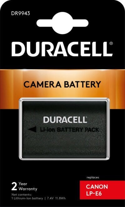 Duracell LP-E6  Batarya (Canon 6D Mark II için)