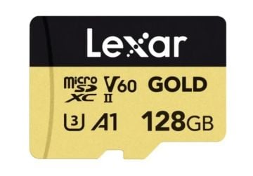Lexar 128GB Professional GOLD microSDXC UHS-II Hafıza Kartı