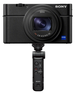 Sony RX100 VII Dijital Fotoğraf Makinesi + Sony GP-VPT3 Kablosuz Uzaktan Kumandalı Çekim Kolu
