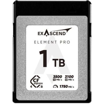 Exascend 1TB Element Pro CFexpress 4.0 Type B Hafıza Kartı 3500Mbs okuma / 3100Mbs yazma
