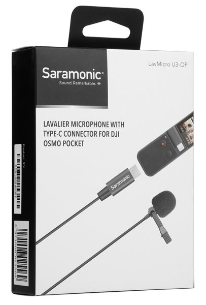 Saramonic LavMicro U3-OP Osmo Pocket Mikrofonu