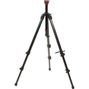 Manfrotto 755CX3 Carbon Video Tripod + MVH500AH Video Başlık