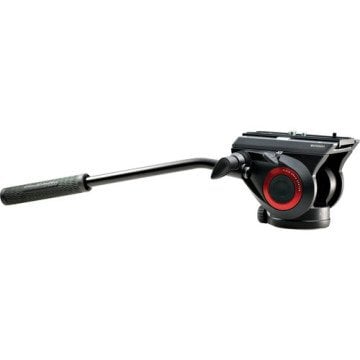 Manfrotto 755CX3 Carbon Video Tripod + MVH500AH Video Başlık
