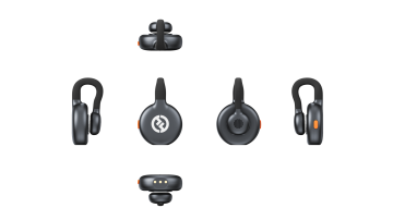 Hollyland Lark M2S Mini Combo İkili Kablosuz Mikrofon Sistemi - Siyah