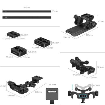 SmallRig 4429 Yaban Hayatı Fotoğrafçılığı Seti (501PL)