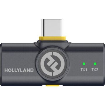 Hollyland LARK M2 DUO 2‑Person Wireless Microphone System | USB‑C