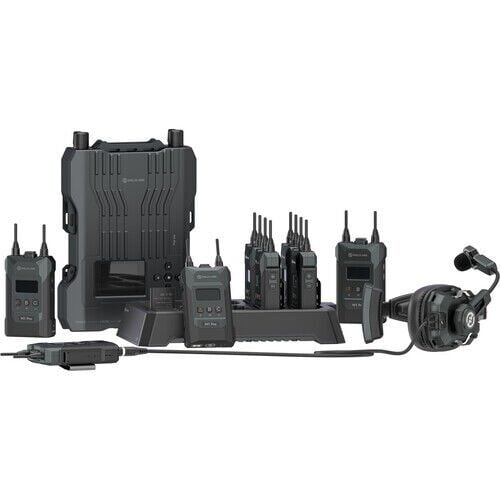 Hollyland Solidcom M1 Pro Full-Duplex Wireless Intercom System | 8 Beltpacks & Headsets