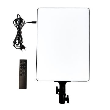 Gdx P300T BiColor Profesyonel Youtube Yemek Videosu Makyaj Kuaför Işığı 80 Watt LED Video Panel Sürekli Işık