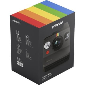 Polaroid Now Generation 3 i-Type Instant Kamera (Black)