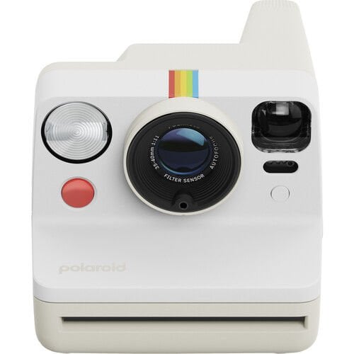Polaroid Now Generation 3 i-Type Instant Kamera (Pebble White)