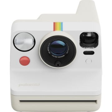 Polaroid Now Generation 3 i-Type Instant Kamera (Pebble White)
