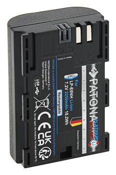 Patona 1361 Platinum Usb-C Girişli Batarya Canon LP-E6NH