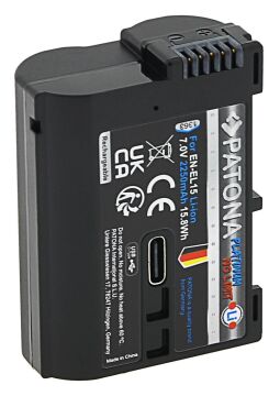 Patona 1363 Platinum Usb-C Girişli Batarya Nikon EN-EL15C