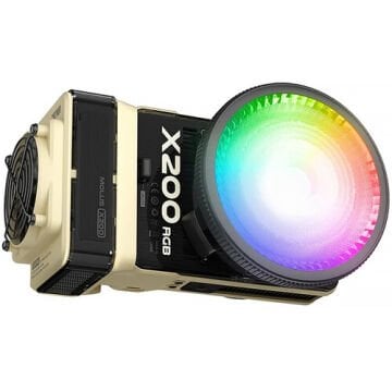 Zhiyun Molus X200 RGB Combo 200W Profesyonel LED Video Işığı ( ÖN SİPARİŞL )