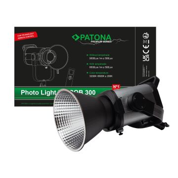 PATONA COB-300 Watt Bi Color İki'li Kit LED Video Işığı