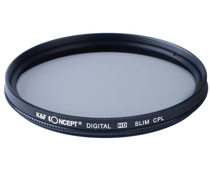 K&F Concept 67mm Polarize HD Slim Filtre