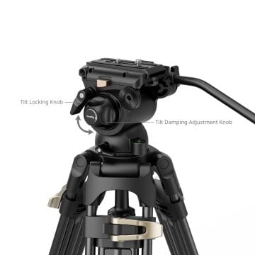 SmallRig 4686 AD-01S  Profesyonel Video Tripod Kiti