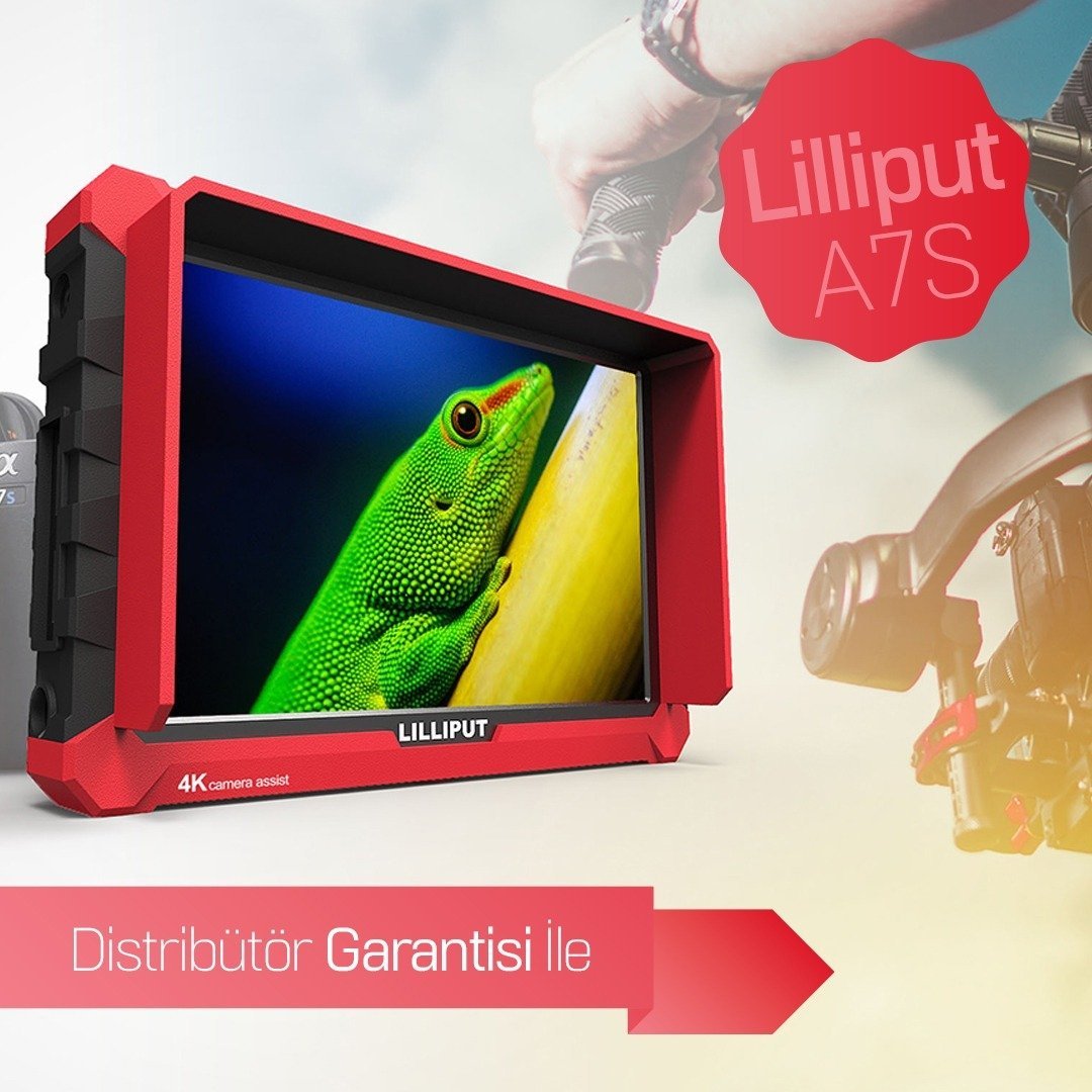 Lilliput A7S 7'' 4K Uyumlu Monitör
