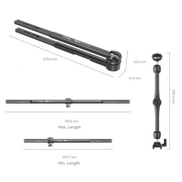 SmallRig MD4362 X Kameralar için Magic Arm Kiti