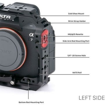 Tilta Sony A7 IV Full Camera CAGE Sony a7 IV/A1/A73/A7S3 (TA-T30-FCC-B )