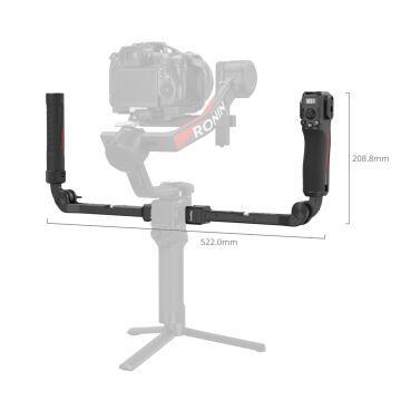 SmallRig 4327  DJI RS Serisi için Odak Kontrolü Çift Tutamağı