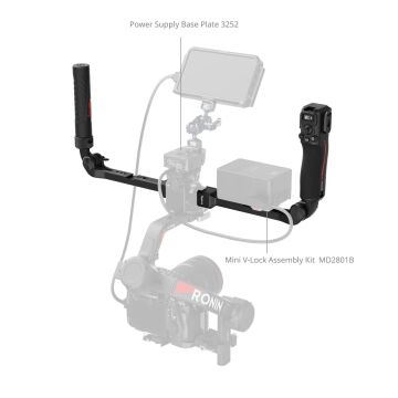 SmallRig 4327  DJI RS Serisi için Odak Kontrolü Çift Tutamağı