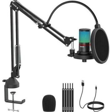 Neewer CM-25 Podcast USB Mikrofon Seti