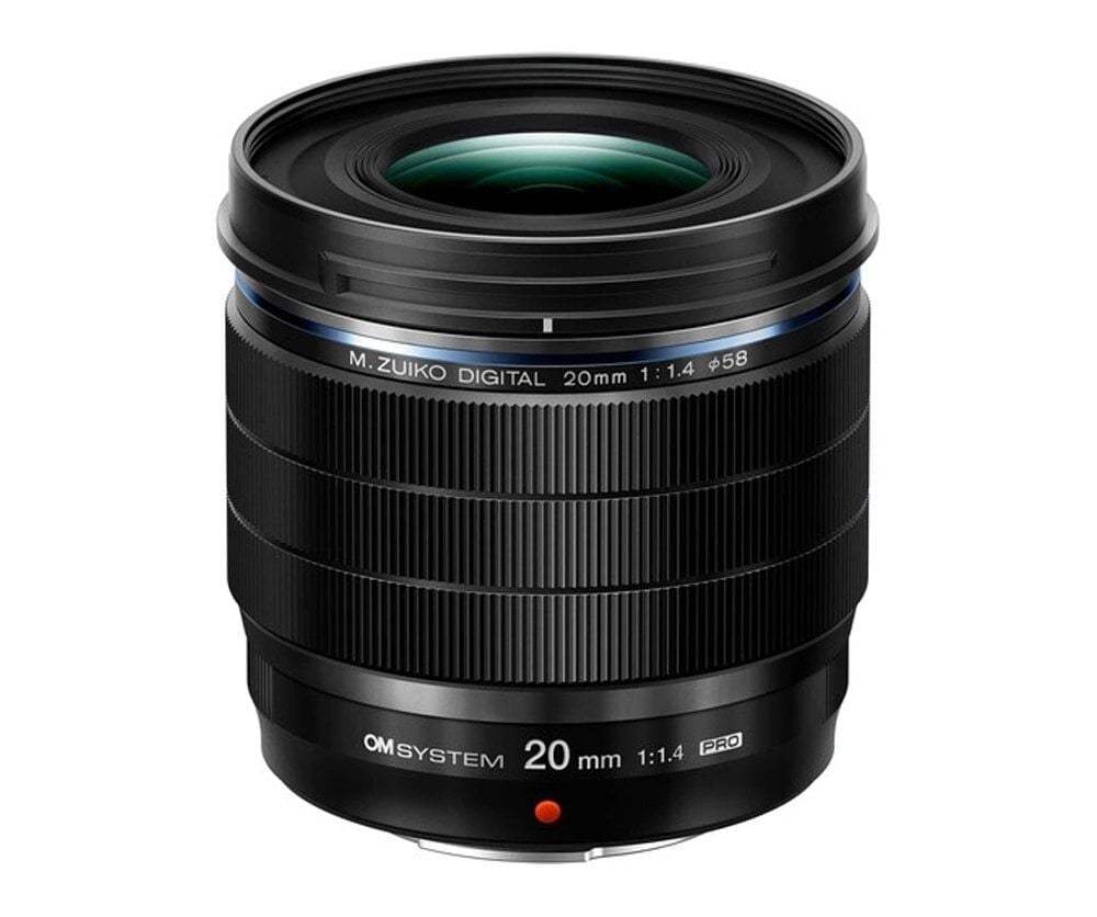 Olympus OM System 20mm 1.4 Pro Black Objektif