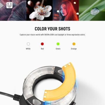 Neewer RF1-C 76W Makro Ring Flaş