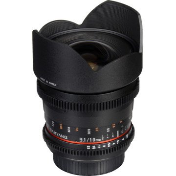 Samyang 10mm T3.1 VDSLR Lens (Canon EF)