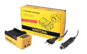 Patona 4525 Standart Seri Synchron Usb Şarj Aleti Sony Np-F970 With Lcd