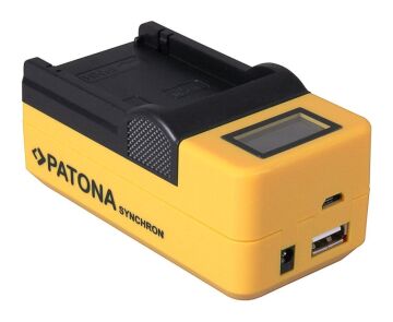 Patona 4525 Standart Seri Synchron Usb Şarj Aleti Sony Np-F970 With Lcd