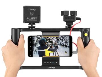 Zeniko MR11 LED'li Vlog Telefon Kiti