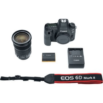 Canon EOS 6D Mark II 24-105mm IS STM Lensli Fotoğraf Makinesi
