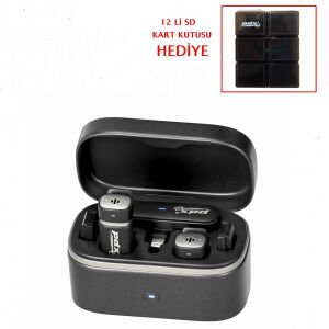 Pdx Pro S9 İkili Kablosuz Yaka Mikrofonu