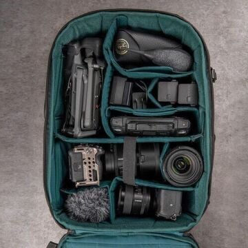 PGYTECH OneMo 2 Backpack (Gray Camo, 25L) – Profesyonel Kamera & Drone Sırt Çantası