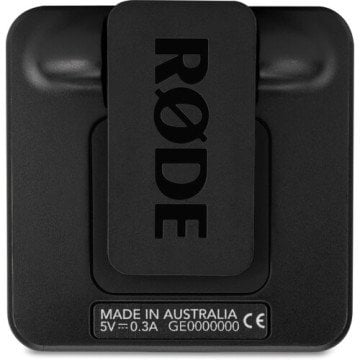 Rode Wireless GO II 2 Kişilk Kablosuz Mikrofon Sistemi (Black)  RODE Interview GO Hediye