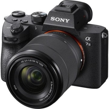 SONY α‬7III Sony Alpha a7 III Full-frame Aynasız Fotoğraf Makinesi, 28-70mm